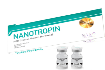 Nanotropin HGH (Human Growth Hormone 10 IU per vial)